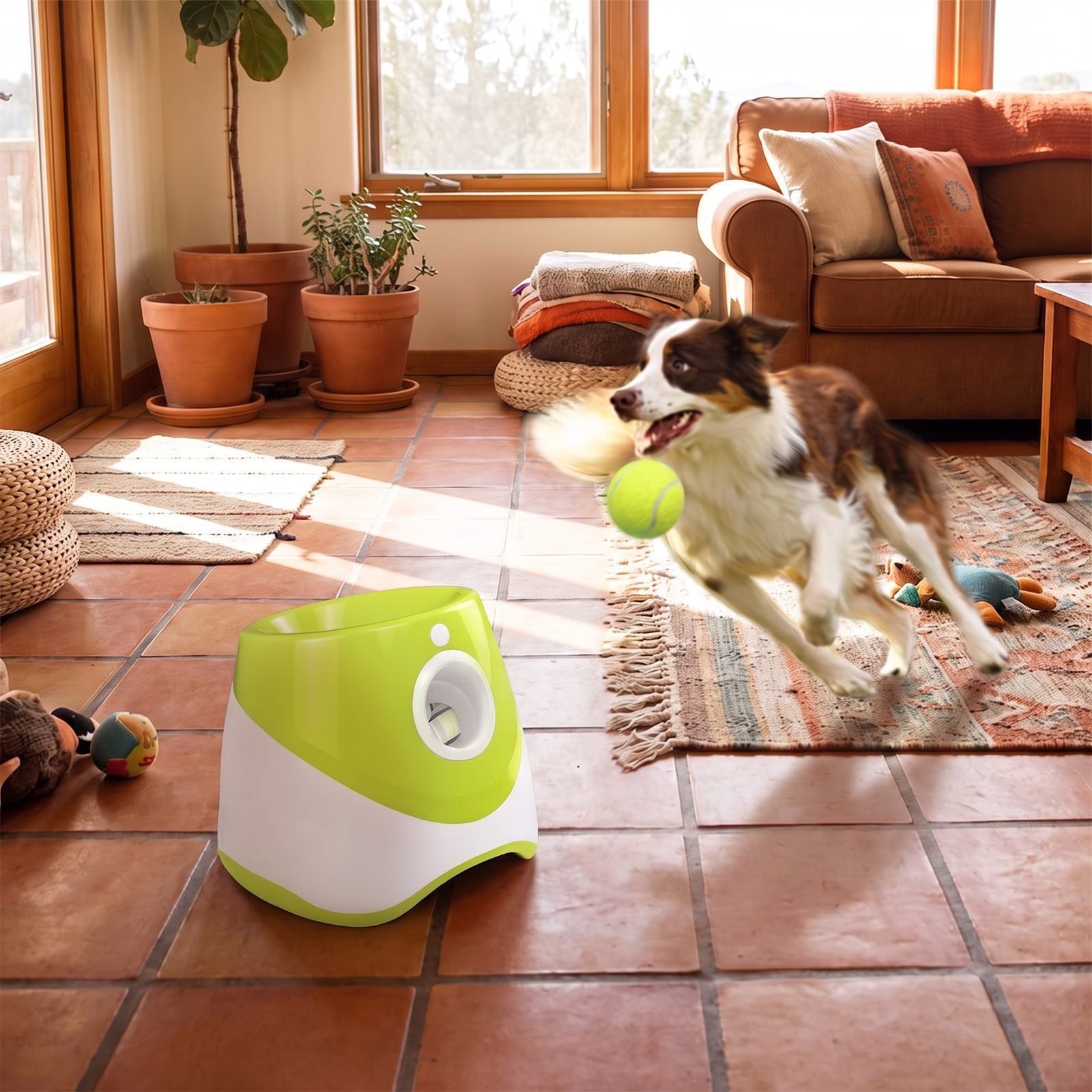 Automatic Tennis Ball Launcher